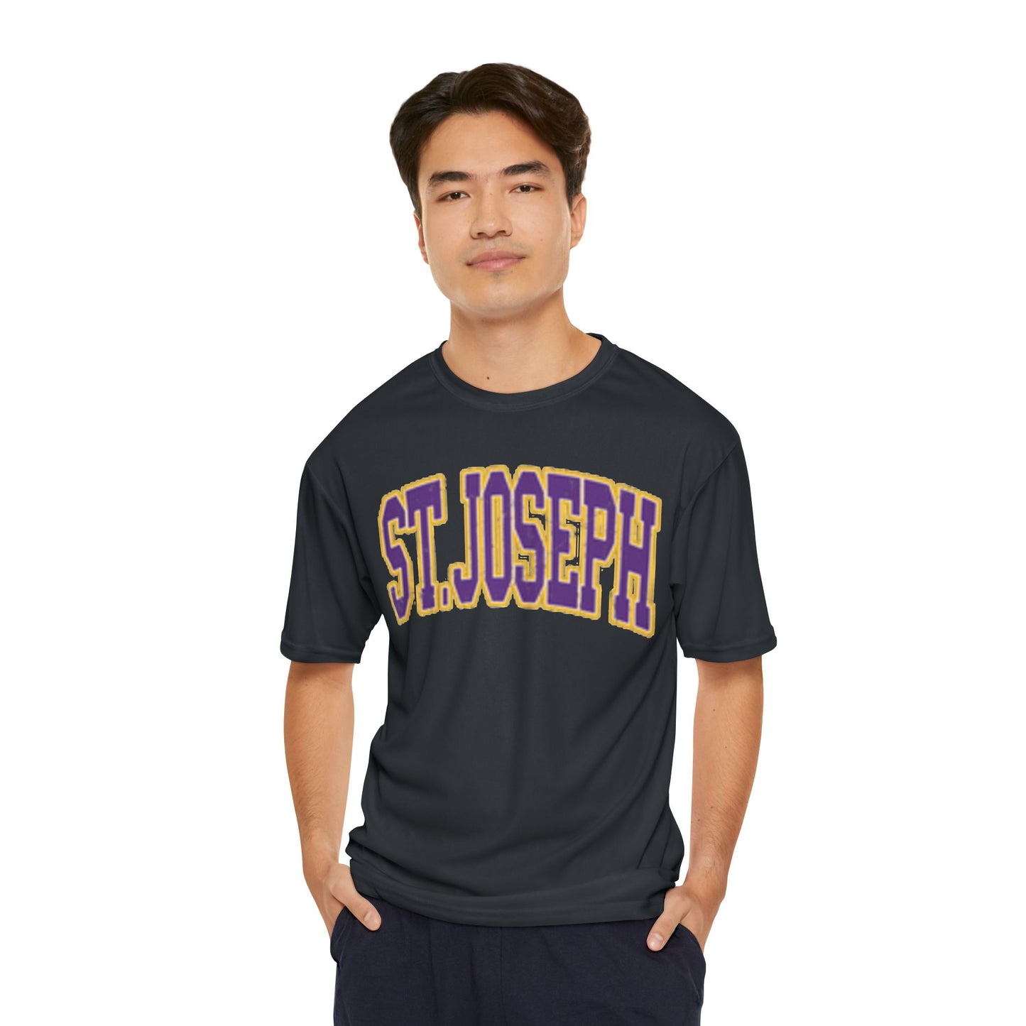 Men's Performance Tee - St. Joseph Sports Day Shirt, Workout Top, Gym Apparel, Athletic Wear, Casual Fan Gear
