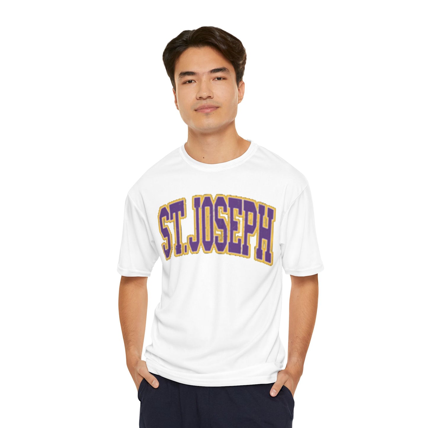 Men's Performance Tee - St. Joseph Sports Day Shirt, Workout Top, Gym Apparel, Athletic Wear, Casual Fan Gear