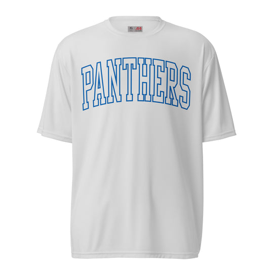 Panthers Blue Font Dri-Fit Adult