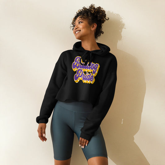 Bulldog Pride Crop Hoodie