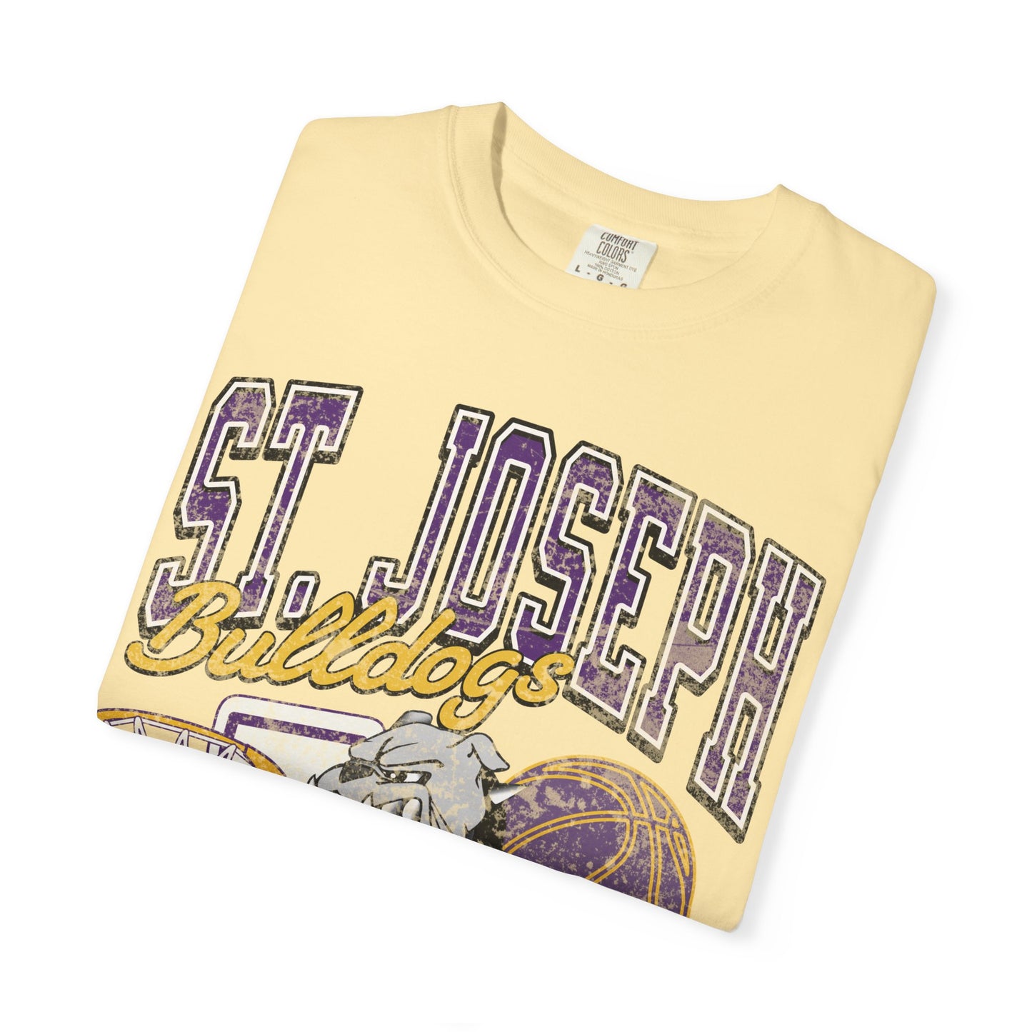 Vintage Bulldogs Basketball T-shirt - Unisex