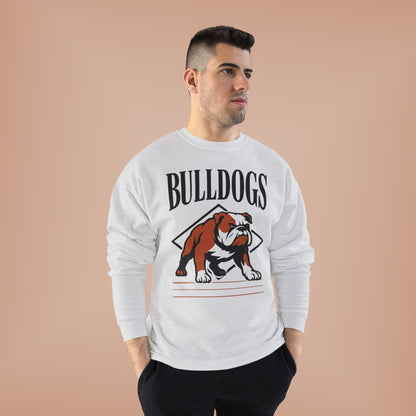 Adult Bulldog Crewneck Sweatshirt