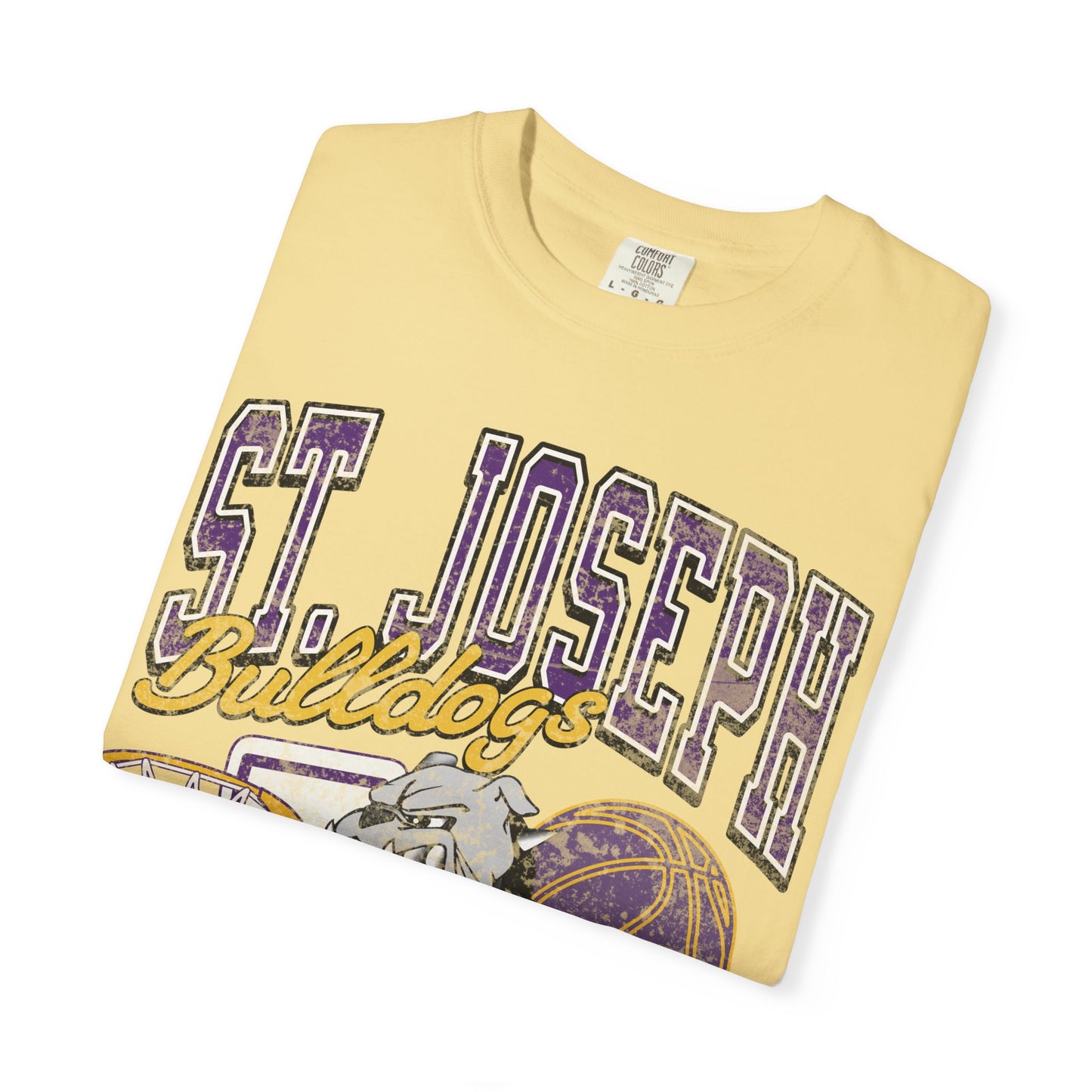 Vintage Bulldogs Basketball T-shirt - Unisex