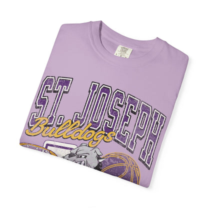 Vintage Bulldogs Basketball T-shirt - Unisex