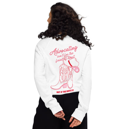 If The Boots Fit Raglan Sweatshirt