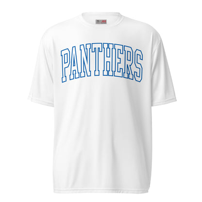 Panthers Blue Font Dri-Fit Adult