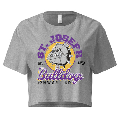 St. Joseph Bulldog Crop T-shirt