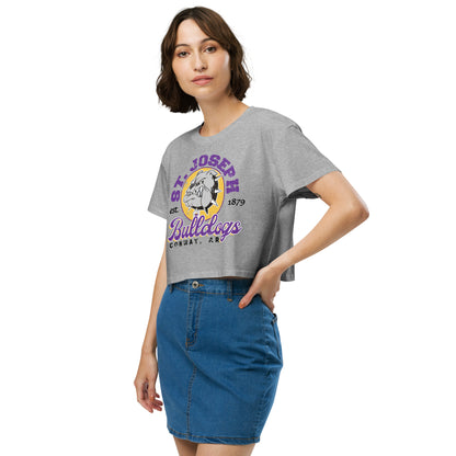 St. Joseph Bulldog Crop T-shirt