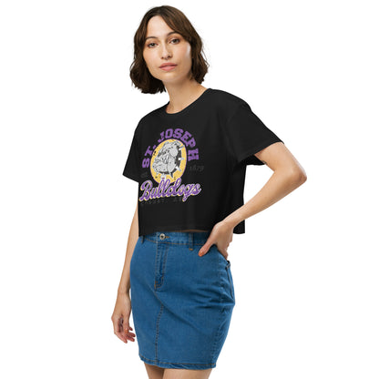 St. Joseph Bulldog Crop T-shirt