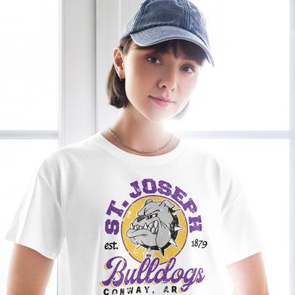 St. Joseph Bulldog Crop T-shirt