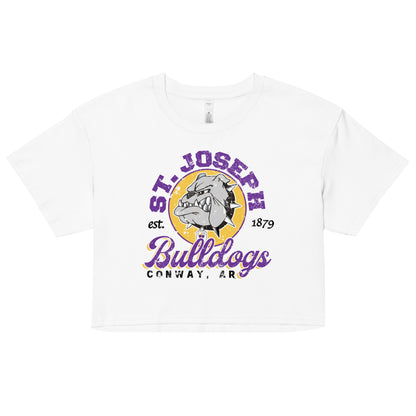 St. Joseph Bulldog Crop T-shirt