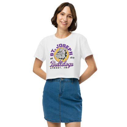 St. Joseph Bulldog Crop T-shirt