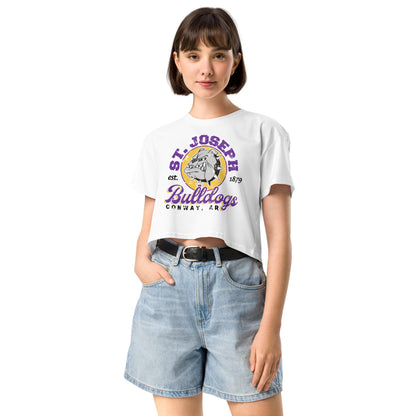 St. Joseph Bulldog Crop T-shirt