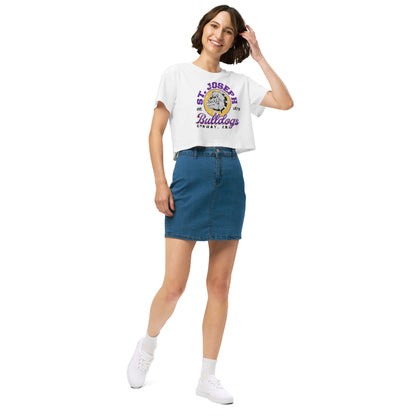 St. Joseph Bulldog Crop T-shirt