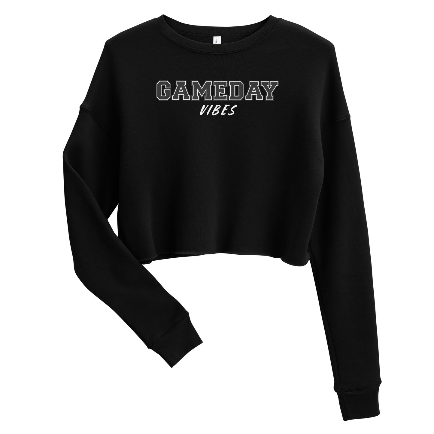 Game Day Vibes Crop Sweatshirt